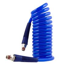 Powerhand PU-oprolbare spiraalslang 8 x 12 mm, 1/4“ aansluiting