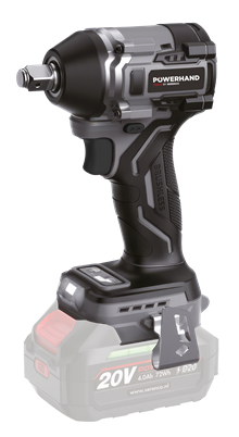 Powerhand 1/2" accu slagmoersleutel, max. 400 Nm