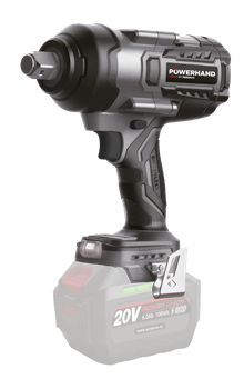 Powerhand 1/2" Accu slagmoersleutel, Max. 2.000 Nm