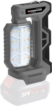 Powerhand Accu-Werklamp, 20 V,  2.200 Lumen