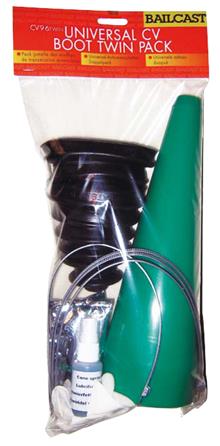 Universele flexibele ashoesset met montagekegel