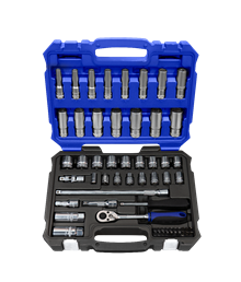 60-dlg. 3/8 Doppenset 8-22mm