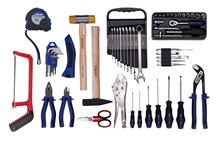 Gereedschapsassortiment in Nylon draagtas 56-dlg. 