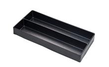 Lege tray met 2 vakken