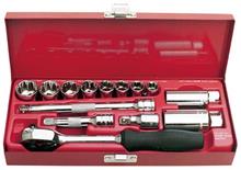 3/8" Steeksleutelset 14-delig