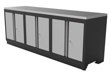 RVS werkblad 2588x700x40 mm