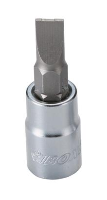 1/4" Dopsleutel - Sleufkop 4 mm