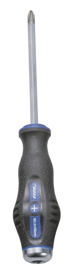 Schroevendraaier met doorgeslagen kling - Kruiskop PH3