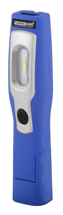 Oplaadbare LED werklamp Li-Ion met Micro-USB 350 lumen blauw