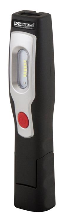 Powerhand Oplaadbare LED werklamp Li-Ion met Micro-USB 350 lumen zwart