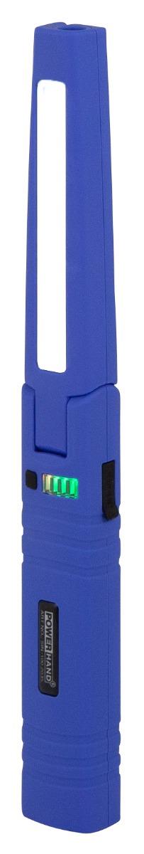 Multifunctionele draadloos oplaadbare COB LED werklamp | blauw