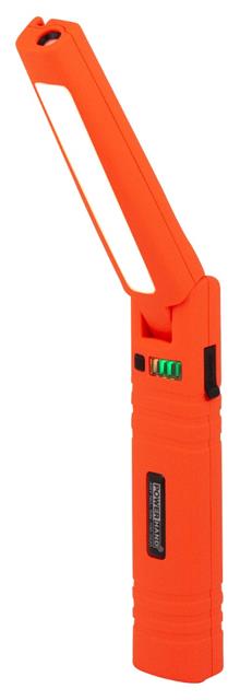 Multifunctionele draadloos oplaadbare COB LED werklamp | oranje