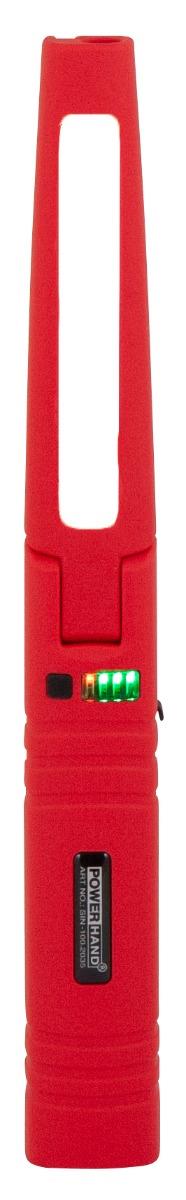 Multifunctionele draadloos oplaadbare COB LED werklamp | rood