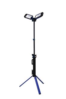 Powerhand Hybride werklamp met afneembare dubbele kop en statief