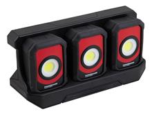 Powerhand Oplaadbaar werklampstation 3 werklampen