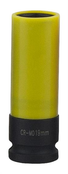 1/2" Krachtdopsleutel voor wielmoeren 19 mm