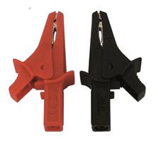 Meetklemmen (rood en zwart)