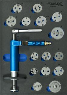 Remzuigerterugstellerset luchtbediend 16-dlg. 