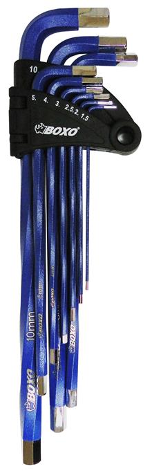 Inbussleutelset (extra lang) 9-dlg. (WHKAT22H-009)